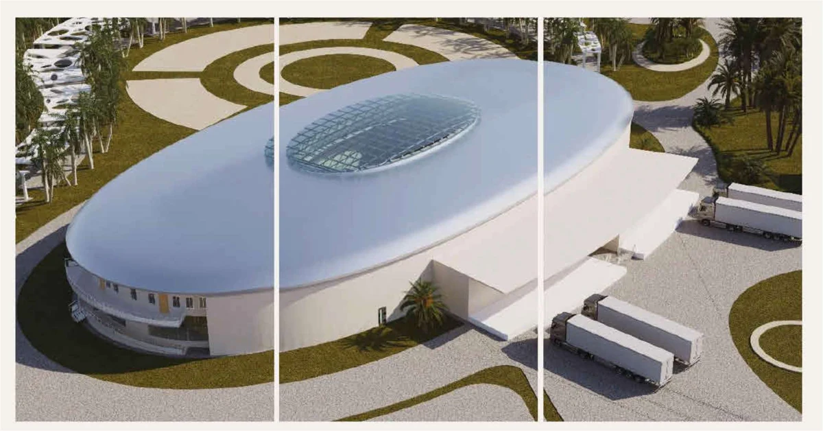 National Food Factory — Architectural visual